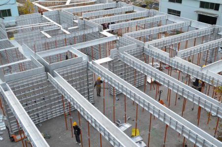 Aluminium Formwork Construction Process