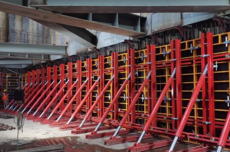 Commercial building project in Bangladesh – integrated TECON formwork system