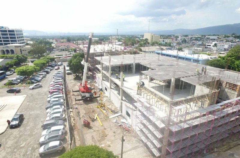 Slab Table Formwork & Aluminium Beam for Jamaica Shopping Center