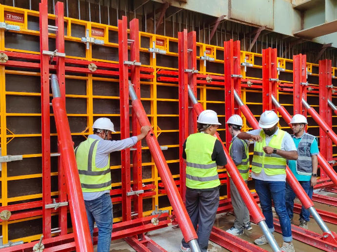 multiple formwork systems